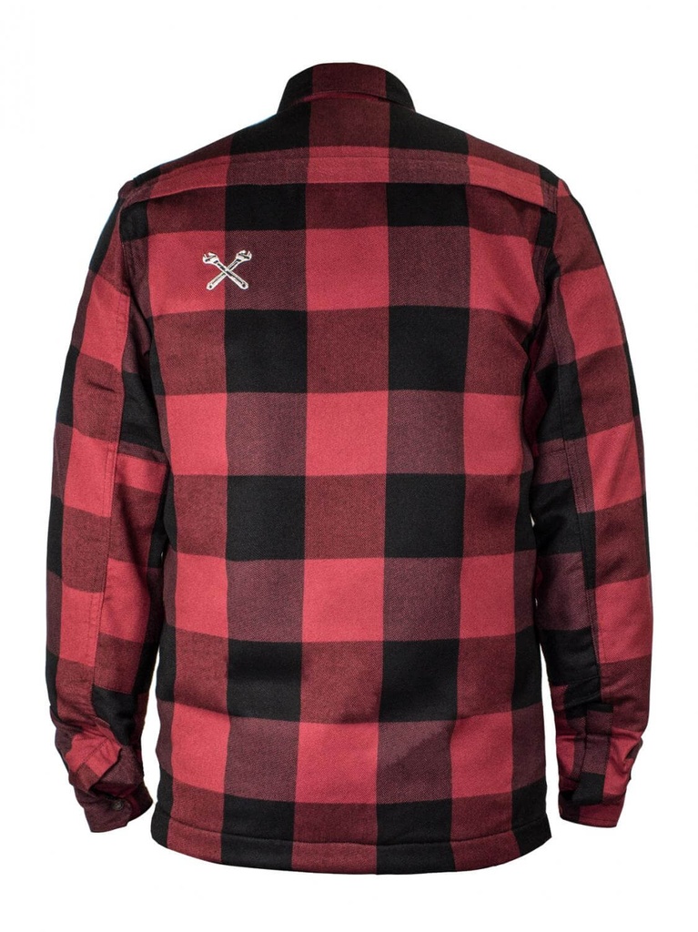 Motoshirt XTM Lumberjack, Rød