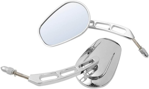[XF110858] Pair of Motorcycle Chrome Rear View Mirrors for Harley