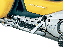 Transformer Passenger Floorboards for GL1800, Chrome