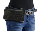 Multi Pocket Belt Bag with Gun Holster, Gator Print