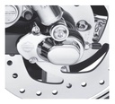 Bar &amp; Shield Logo Rear Axle Covers