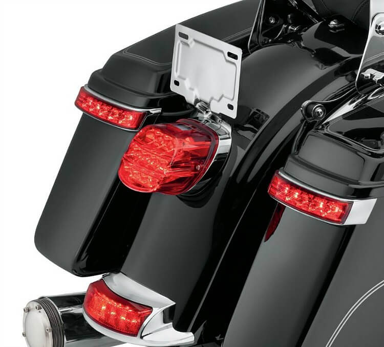 Electra Glo LED Saddlebag Mounted Run/Brake/Turn Lights Touring