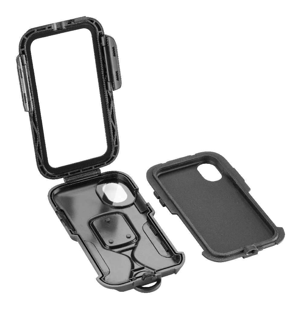 IphoneX holder for rundt styre