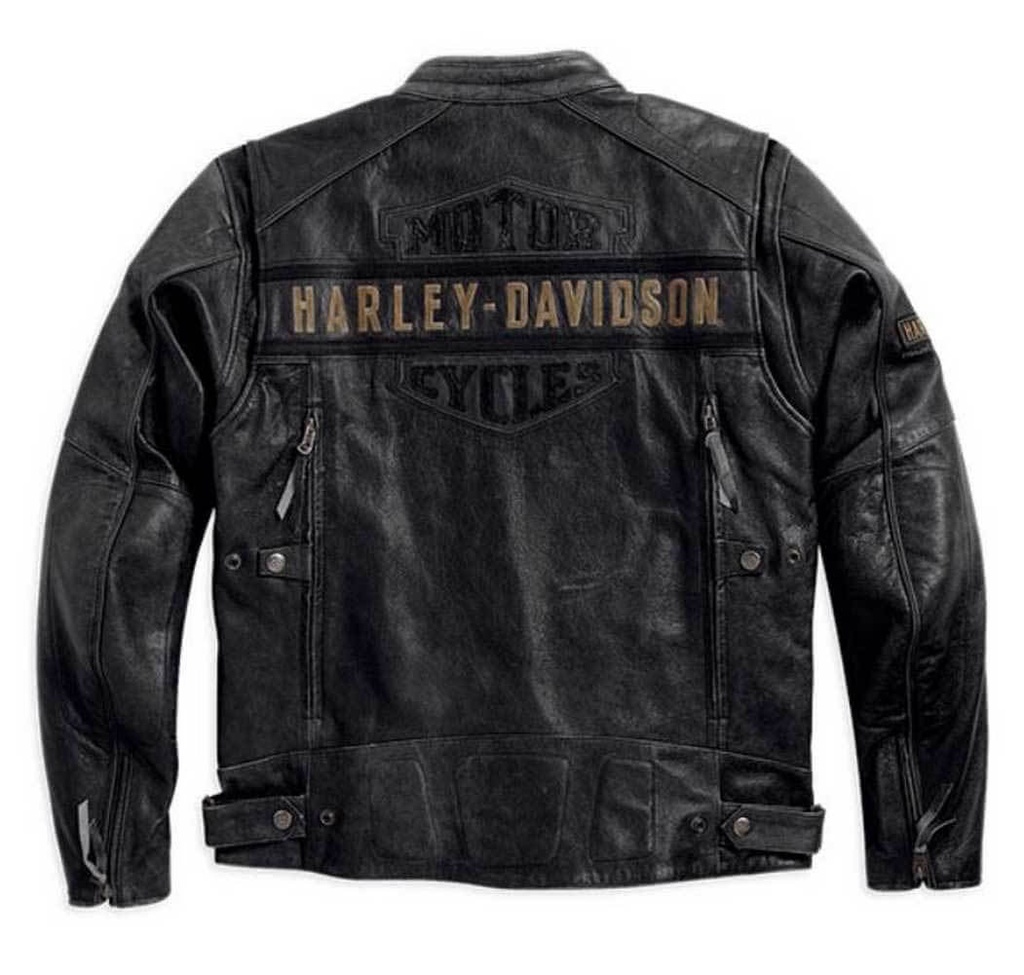 Passing Link Triple Vent Leather Jacket
