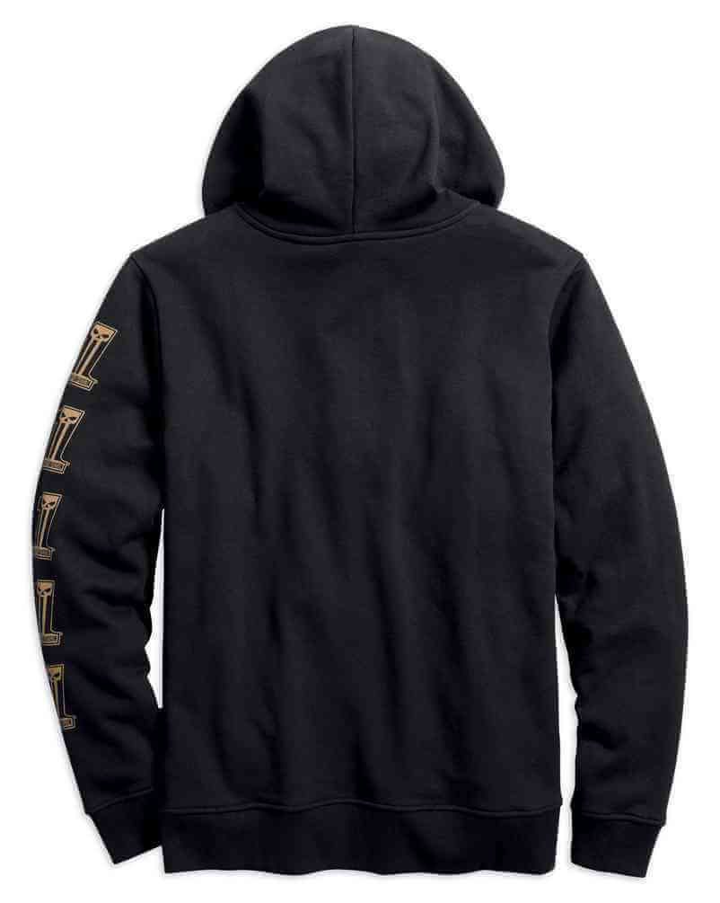 #1 Skull Slim Fit Pullover Hoodie