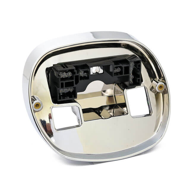 Taillight Base, Chrome