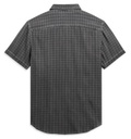 Vintage B&amp;S Logo Short Sleeve Plaid Woven Shirt