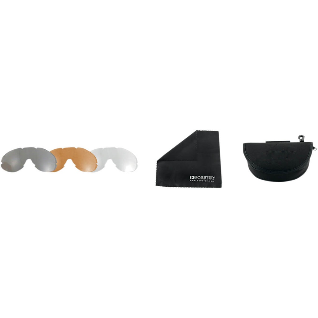 Phoenix OTG Goggles, Black Lenses, Interchangeable