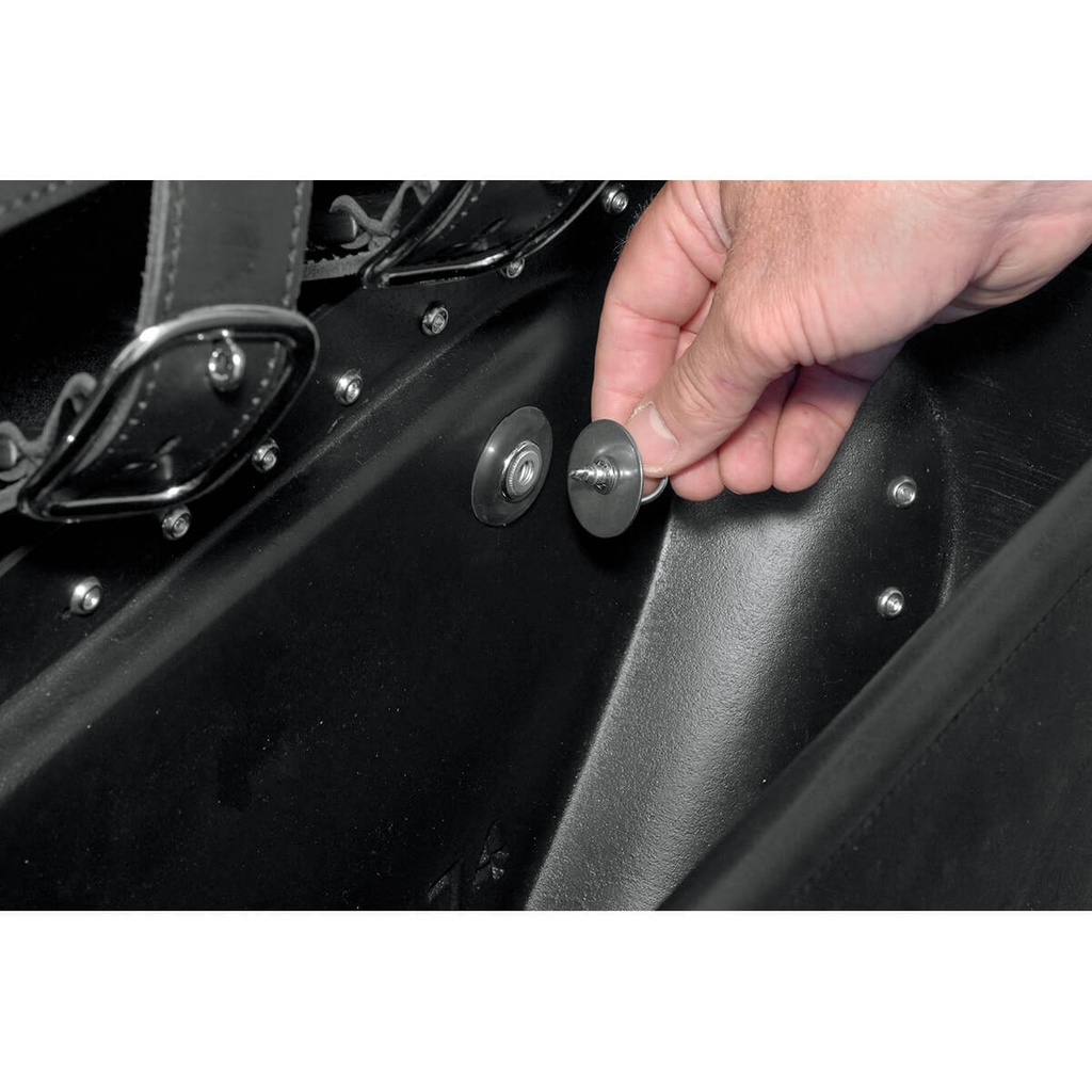 S4 Drifter Rigid-Mount Quick-Detach Slant Saddlebags