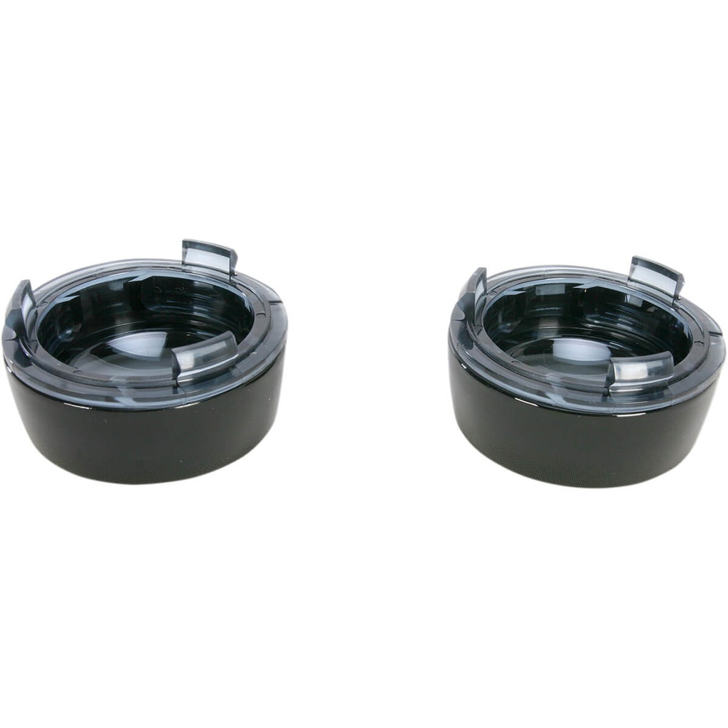 Gloss Black Deep Dish Bezels