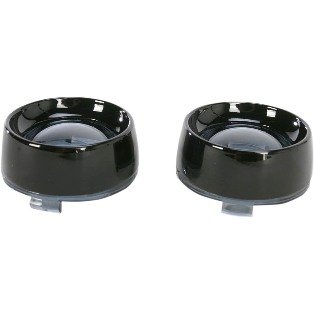 Gloss Black Deep Dish Bezels