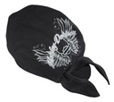 Skully Wing Rhinestone Head Wrap