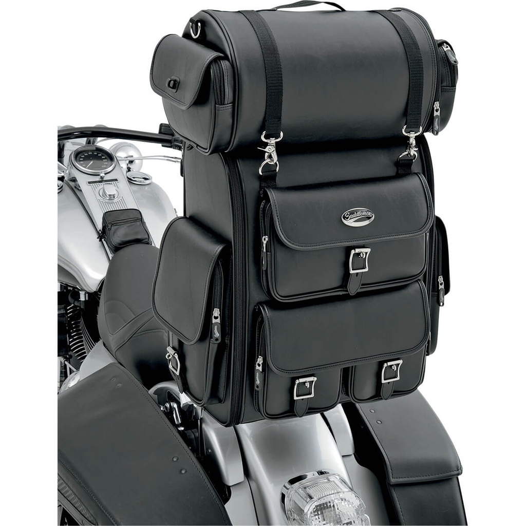 EX2200 Sissy Bar Bag with Roll Bag