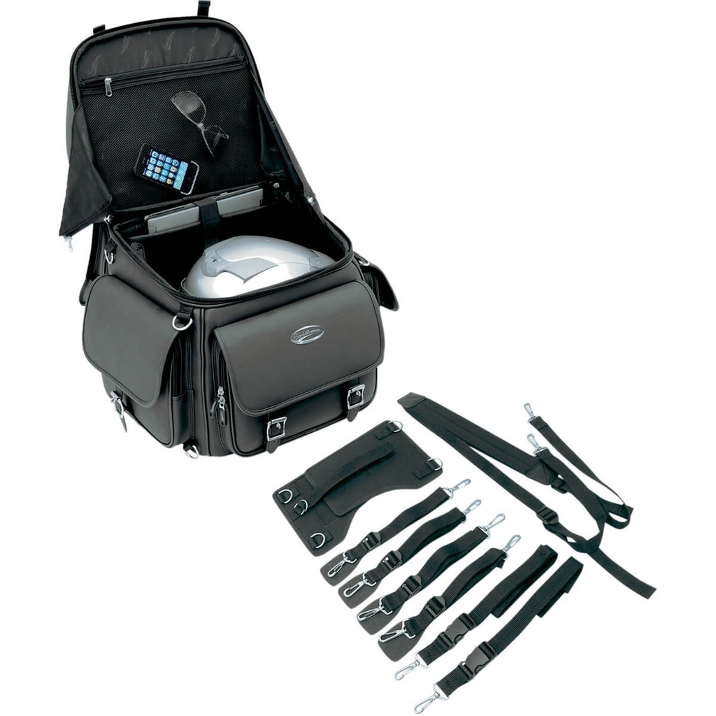 BR3400EX Combination Backrest, Backseat, and Sissy Bar Bag