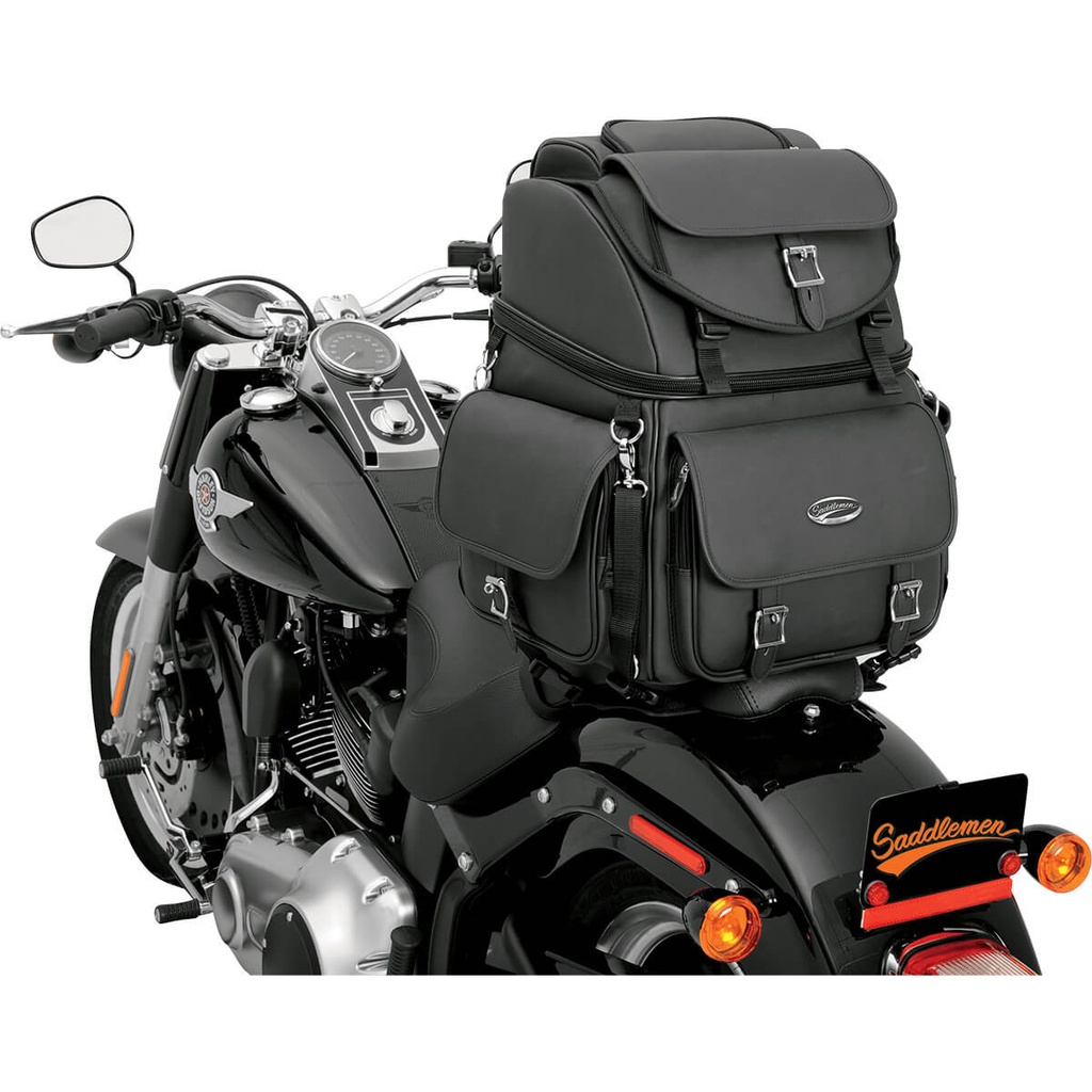 BR3400EX Combination Backrest, Backseat, and Sissy Bar Bag