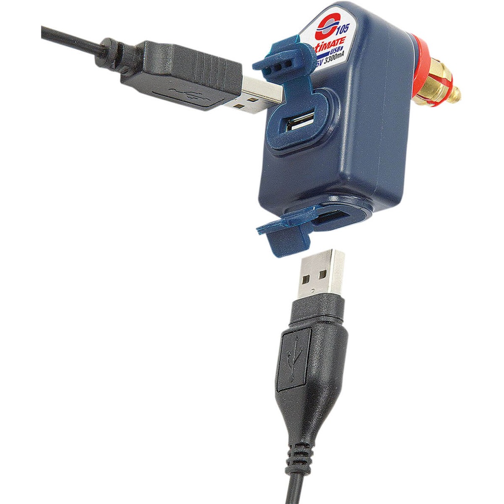 Dobbel USB Lader, 12V DIN