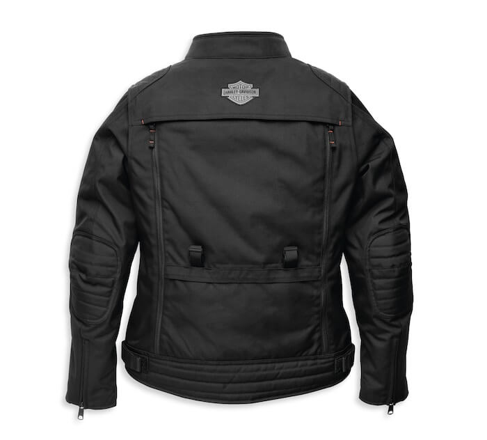 Bagger Womens Textile Riding Jacket with Backpack