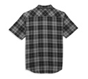 Stacked Graphic One Pocket Plaid Shirt