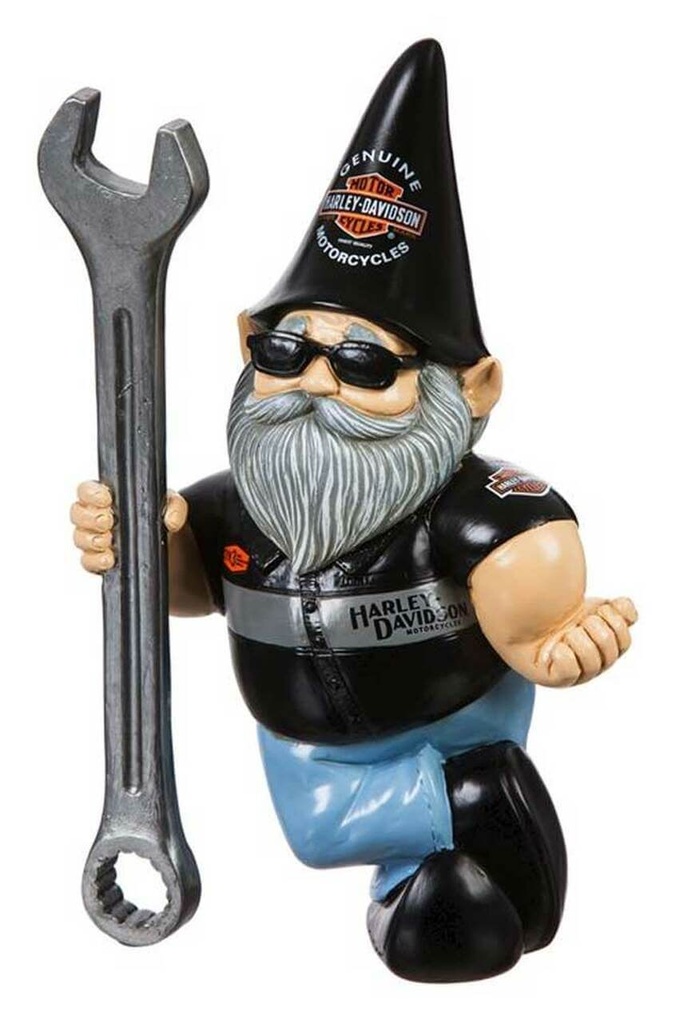 Mechanic Male Polystone Garden Gnome