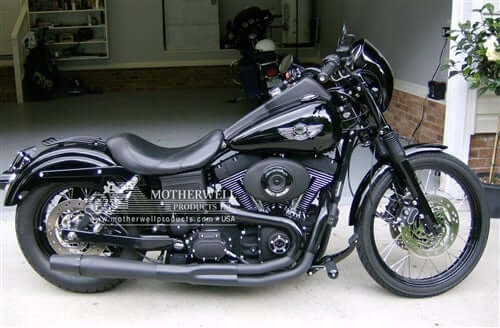 7" Solo Luggage Rack for H-D FXD´s/FLD 2006-2018