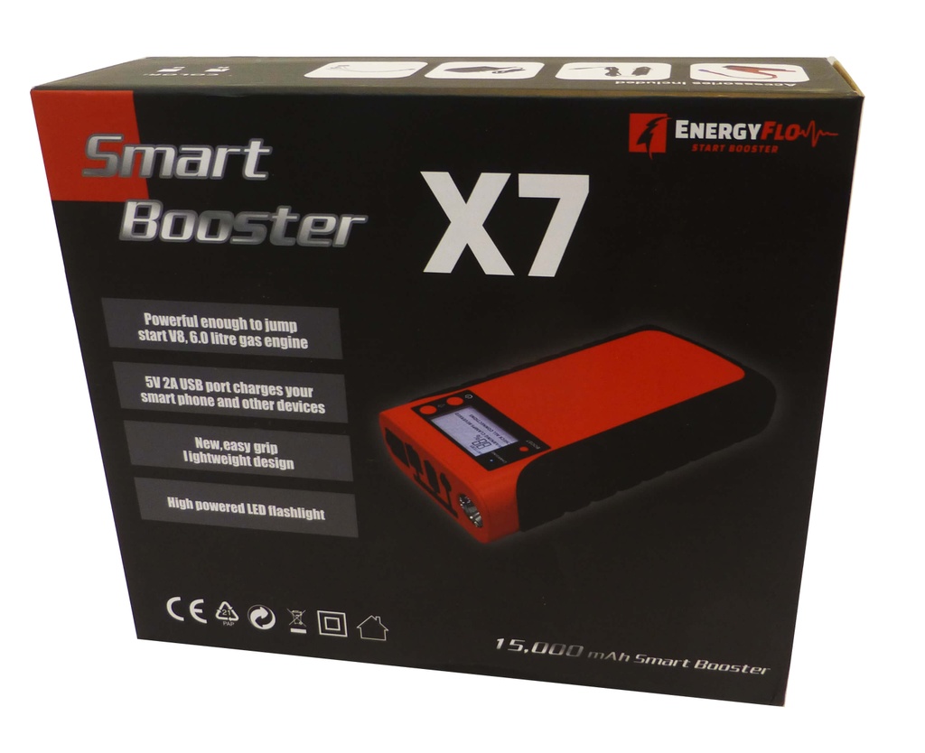 Smart Booster 12V 15000MAH