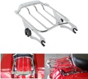 Chrome Motorcycles Two-UP Air Wing Luggage Rack Mounting Fits for Harley Touring Street Glide FLHX 2009-2020