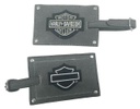 Bar &amp; Shield Belted Luggage Tag