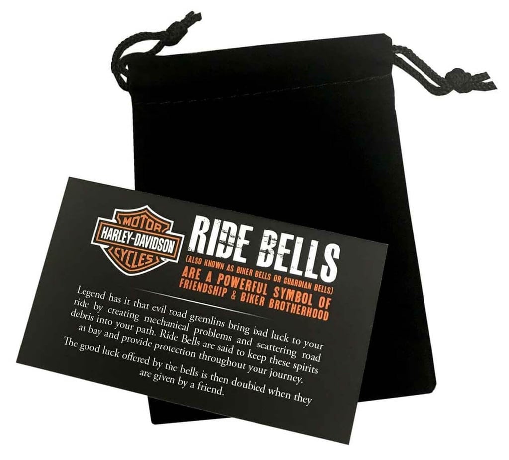 Vintage Bar &amp; Shield Logo Shaped Ride Bell