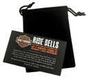 Bar &amp; Shield Leather Jacket Shaped Ride Bell, Black &amp; Orange