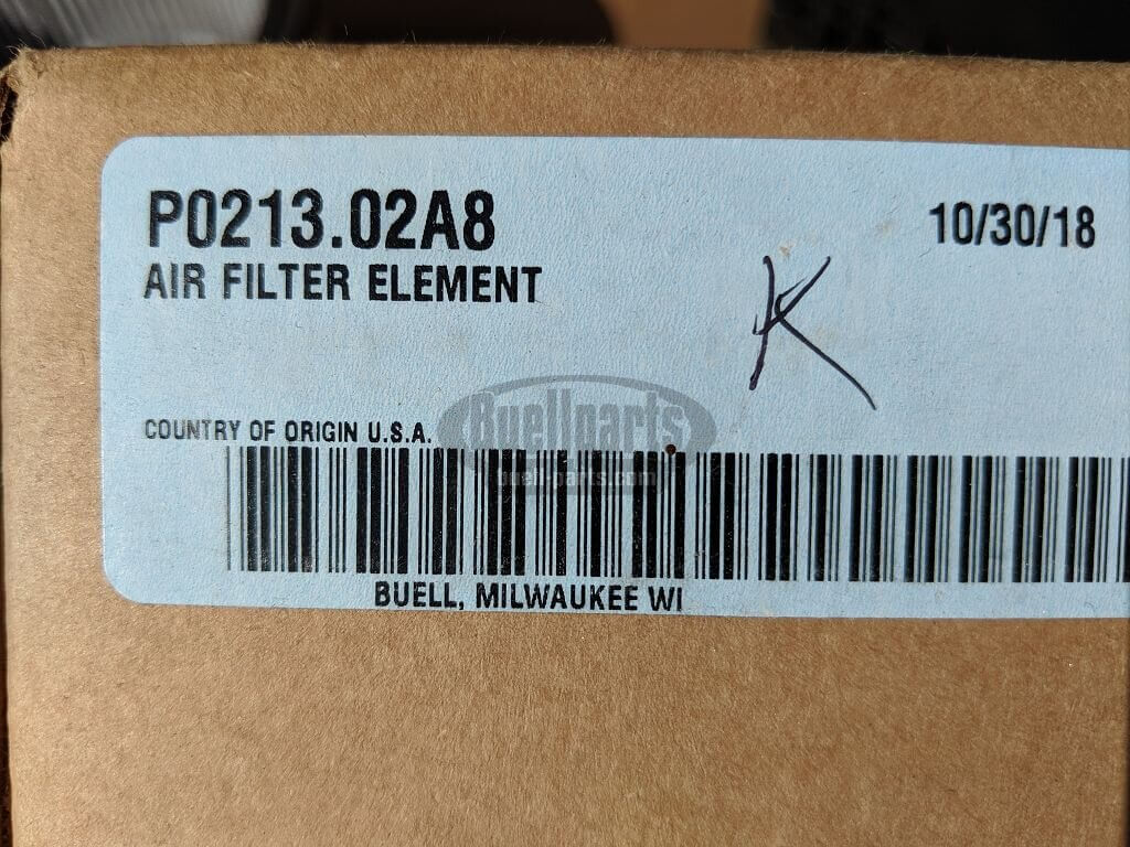 Genuine Air Filter Element 2003-2010 XB Models