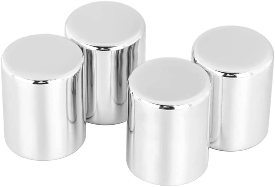 4 PCS Chrome Docking Hardware Covers for Harley Street Glide Road King 2009-2021