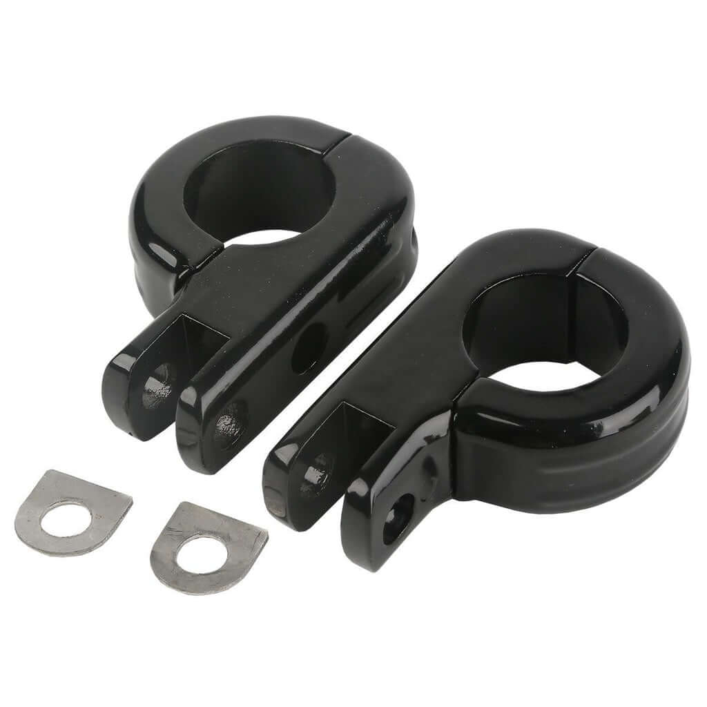 1-1/4&quot; Foot Pegs Mounting Kit For Highway Engine Guard Bars