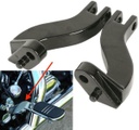 Passenger FootPegs Mounting For Harley Touring 93 to 18 Black
