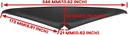Headlight Eyebrows Sticker for 2015-2021 Road Glide, Black Headlamp Eyebrow Eyelids Upper Tip Trim Decoration Cover Visor Decoration for Harley Davidson Road Glide 2015-2021 Accessories