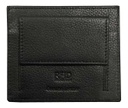 Embossed B&amp;S Front Pocket Leather Wallet