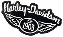 Winged 1903 H-D Large Decal