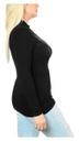 Embellished #1 Winged Mock Neck Long Sleeve Top
