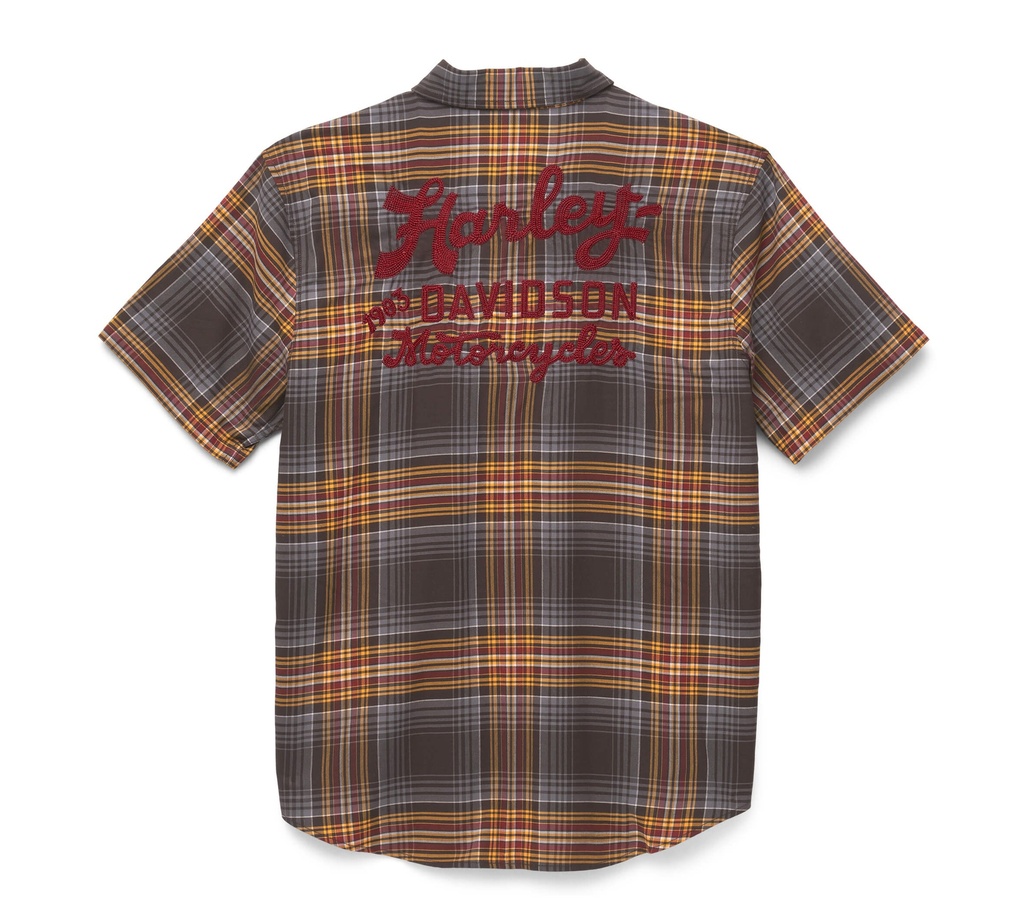 Moto Club Plaid Shirt