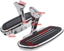 Passenger Footboard Floor Board Fit For 1993-2022 Harley Streamline Touring Road King Glide Street Glide Electra Glide Road King CVO Road Glide