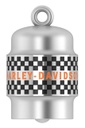 Racing Checkered H-D Script Motorcycle Ride Bell