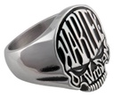 Calavera H-D Skull Stainless Steel Ring