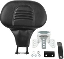 Detachable Adjustable Plug-in Driver Rider Backrest Pad For Harley Touring Road King CVO Street Electra Glide 2009-2022