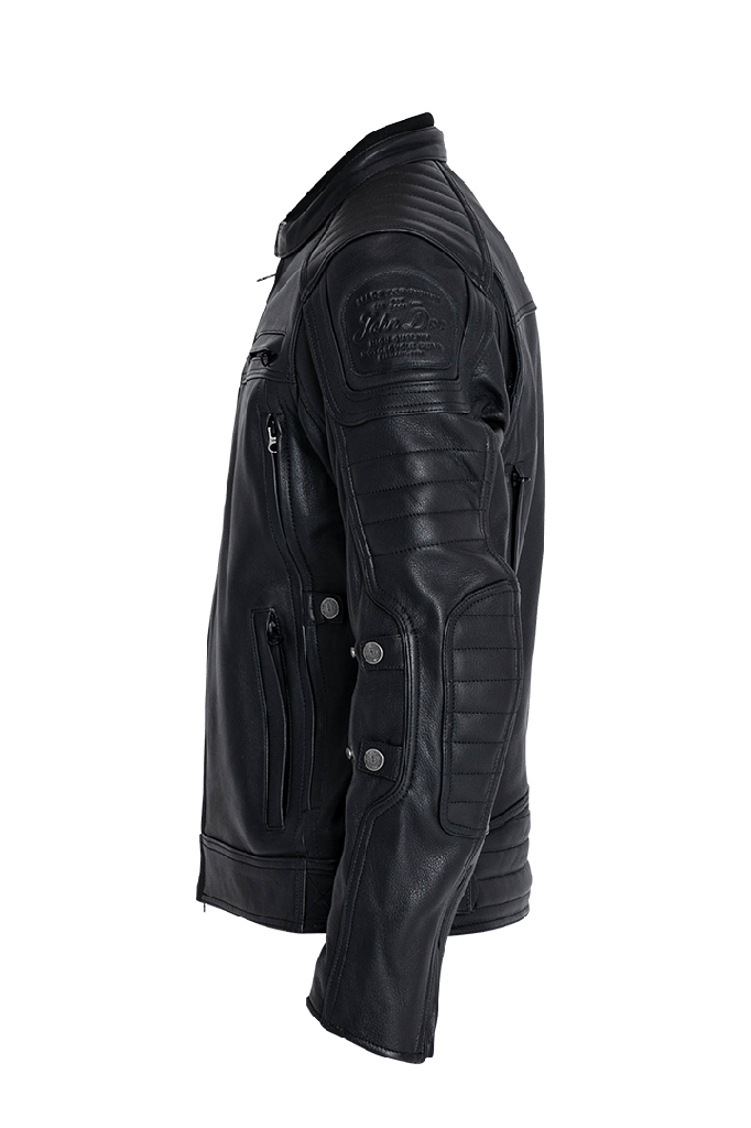 Technical Leather Jacket