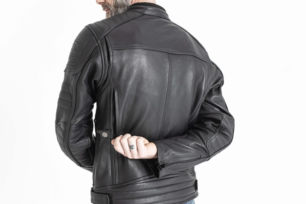 Technical Leather Jacket