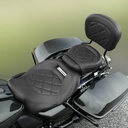 Passenger Backrest Pad for HD Touring 1984-2020