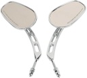 Mirrors for Harley, Chrome