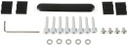 Elegant Windshield Trim for Harley Touring, Gloss Black