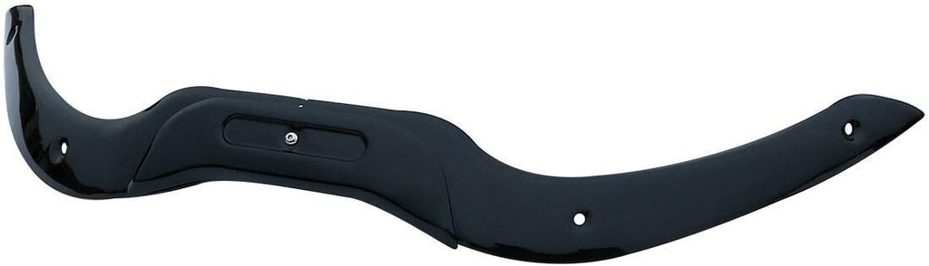 Elegant Windshield Trim for Harley Touring, Gloss Black