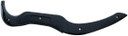 Elegant Windshield Trim for Harley Touring, Gloss Black