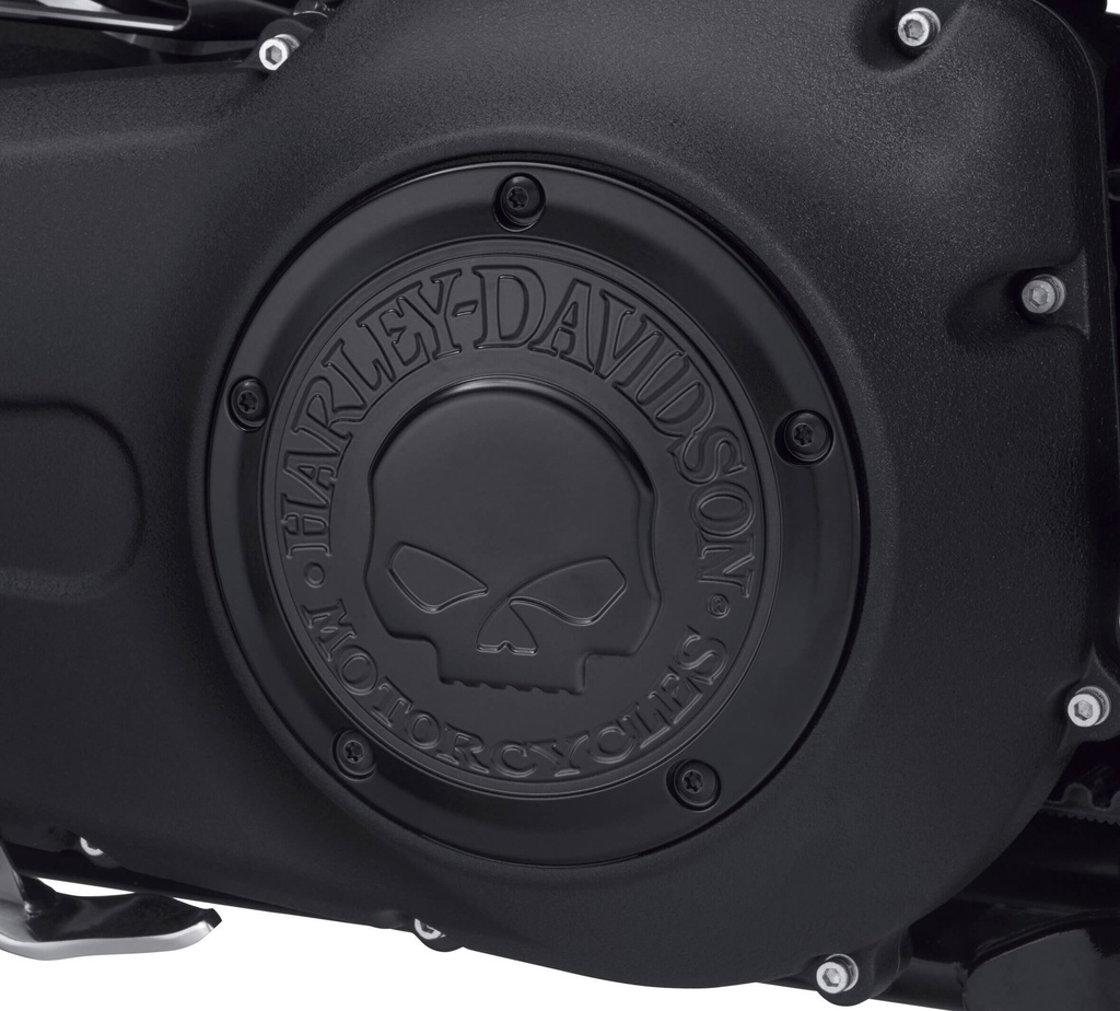 Willie G Skull Derby Cover, Black